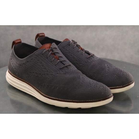 Cole Haan Original Grand Lite Knit $160 Men\'s Wingtip Oxfords Shoes Sz 10 C27961 main image 4